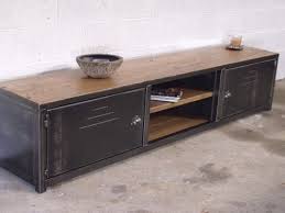 Meuble Tv Bois Metal Sur Mesure Meuble Loft Meuble De Style Industriel Bois Et Acier Sur Mesure Micheli Design Meuble Tv Bois Metal Meuble Bas Meuble Tv Bas