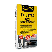 Vinyl tile adhesive is used to attach the vinyl to the floor. Super Flex C2te S1 Flexible Cement Tile Adhesive Distyk