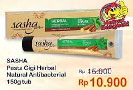 Promo Harga Sasha Pasta Gigi Terbaru Minggu Ini Katalog Alfamart Indomaret Hemat Id
