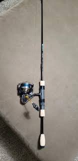 It was a heavy outfit. St Croix Premier Split Grip Spinning Rod Bass Pro Shops