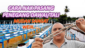 Cara pasang stiker one way vision pada kaca. Mudah Cara Pasang Penegang Dawai Youtube