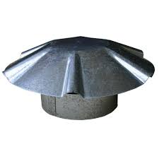 Speedi Products 4 In Galvanized Umbrella Roof Vent Cap Ex Rcgu 04 The Home Depot