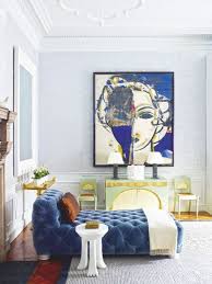 Classically Styled Blue And White Create The Perfect Pairing In Any Home Oversized Art Decor Living Room Decor