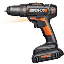 Worx 20v Lithium Drill Driver Multi Use Home Tool Led Light Brighten Workspace Worx Impact Driver Drill Driver Cordless Drill