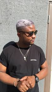 Grey Blackmen African Blonde Grey Hair Black Man Grey Hair Dye Men Blonde Hair