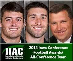 Wartburg Trio Headlines IIAC Football Awards