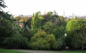 Built on order of napoleon in the 1860s. Buttes Chaumont Park Paris East Village