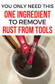 How To Remove Rust From Metal Tools How To Remove Rust Rusty Tools How To Clean Rust