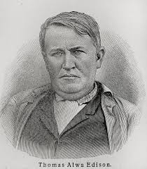 Edison Phonograph Stock Illustrations