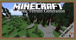 It doesn't even add new biomes. Realistic Terrain Generation Mod 1 12 2 1 10 2 1 7 10 For Minecraft