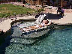 Also called a lounge edge, tanning edge, and baja step, the sun shelf is among the latest trends for yard pools. Do You Regret Or Wish You Had A Tanning Ledge