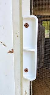 To take the door out of its frame lift it up and pull its bottom towards you. Andersen Sliding Screen Door Handle 3d Models Stlfinder