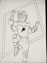 Pin On Power Ranger Colouring Pages
