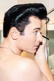 Backstage at La Crosse's annual Elvis competition