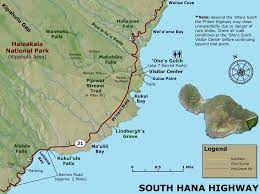 Die besten bücher bei amazon.de. Road To Hana Map Hawaii Guide