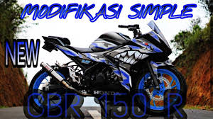 Dari yang saya lihat modifikasi pertama jelas melengserkan fairing…. Modif Motor Cbr 150 Info Kece