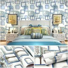 Bed sleep room home furniture hotel interior house sex. Sq Wallpaper Blue Cubes Wallpaper Design 10 Meters By 45cm For Bed Room And Living Room 3d Wallpaper Sticker Room Design Bedroom Design For Wall Home Wall Decor Waterproof Self Adhesive Stickers Wallpaper