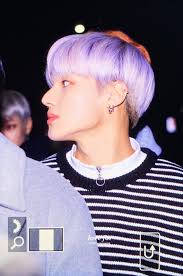 Wooyoung Hair Purple Hair Woo Young