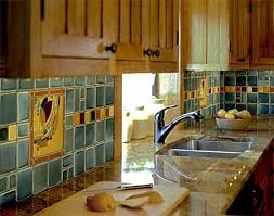 Kitchens Colorful Kitchen Backsplash Craftsman Kitchen Kitchen Tiles Backsplash
