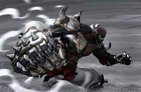 Doomfist Art By Eric Ninaltowski Check Out More Art And Prints For Sale On Www Ericninaltowskiart Com Overwatch Doomfist Overwatch Overwatch Funny