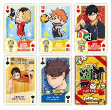 Included is a tuck box (with high gloss effect) made of linen playing card stock: Haikyu King Great King Game Playing Card Anime Toy Hobbysearch Anime Goods Store