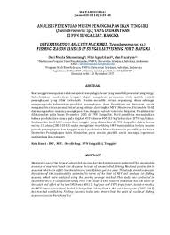 19.05.2021 · gambar 3 dimensi adalah suatu karya sketsa gambar 2 dimensi yang se olah olah gambar itu tampak meruang atau timbul tiga dimensi 3dgambar 3 d biasa di buat di kertas atau menggunakan pensil. Top Pdf Analisis Penentuan Musim Penangkapan Ikan Tenggiri Scomberomorus Sp Yang Didaratkan Di Ppn Sungailiat Bangka 123dok Com
