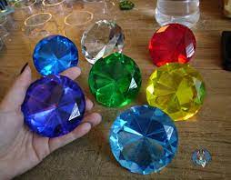 large chaos emeralds by tierafoxglove on deviantart chaos emeralds sonic birthday sonic birthday parties