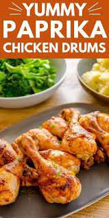 Finger Lickin Chicken Paprika Chicken Drumsticks Recipe Chicken Drumstick Recipes Drumstick Recipes Easy Chicken Drumstick Recipes