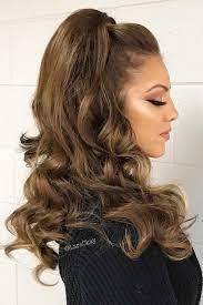 Try 38 Half Up Half Down Prom Hairstyles Lovehairstyles Com Prom Hair Down Short Wedding Hair Half Up Half Down Hair Prom