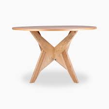 Rotating causes the six segments that make up the top to move apart, expansion leaves rise up. Cult Living Fredrika 4 Seat Round Dining Table Ash