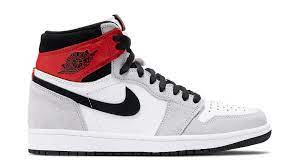 Air Jordan 1 Retro High Og White Black Light Smoke Grey Varsity Red 55508 Sole Collector