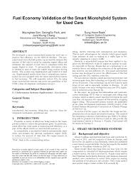 Car buying tips and advice that you need to know before buying your next car, truck or suv. Pdf Fuel Economy Validation Of The Smart Microhybrid System For Used Cars