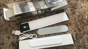 Okeanu 54 Wireless Motion Sensor Led Under Cabinet Lighting Review Youtube