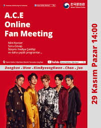 Worldwide list of korean grocery stores for korean ingredients & kitchenware on maangchi.com. Turkey K Pop Idol Group A C E Online Fan Meeting Korea Net The Official Website Of The Republic Of Korea