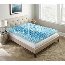 Henredon 3 In Gel Foam Topper 3 In D Memory Foam Twin Extra Long Mattress Cover Lowes Com Gel Mattress Topper Foam Mattress Topper Memory Foam Topper