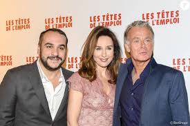 Francois Xavier Demaison Elsa Zylberstein Et Franck Dubosc Avant Premiere Du Film Les Tetes De L Emploi Au Complexe Cinematographique Parisien Gaumont Opera Purepeople