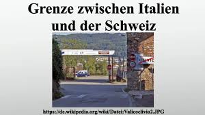 Local business · chiasso, switzerland. Grenze Zwischen Italien Und Der Schweiz Youtube