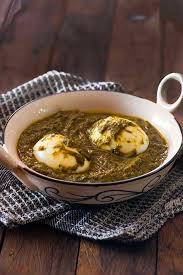 Saag Anda Curry Recipe Punjabi Style Rustic Green Curry My Tasty Curry Recipe Indian Food Recipes Vegetarian Curry Recipes Saag