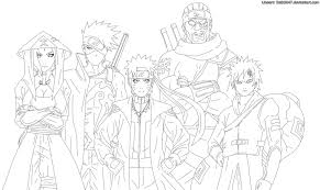 Lineart Not An Easy Prey By Zeth3047 On Deviantart Naruto Drawings Naruto Fan Art Anime Sketch