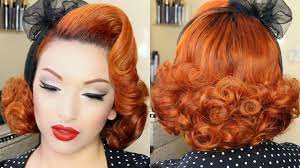 It is low on maintenance and perfect for all types of the occasions. Classic Pin Up Hair Tutorial Youtube