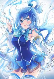 aqua (kono subarashii sekai ni shukufuku wo!) drawn by nanashiki_fuuka |  Danbooru