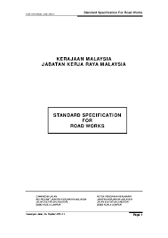 International building code 2018 (ibc 2018). Pdf Standard Specification For Road Works Standard Specification For Road Works Ammar Zuhair Ismail Academia Edu