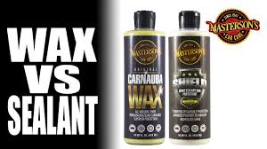 Let's take a closer look… sealants & waxes 101. Wax Vs Sealant Which Is Better For Your Car Masterson S Car Care Youtube
