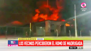 Quiso evadir un control vehicular y provocó un choque en quilmes oeste. La Mirada De Quilmes Oeste El Voraz Incendio En La Papelera De Quilmes Oeste Provoco Danos Totales