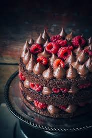 Gateau Chocolat Avecmousse Choco Et Framboises 1 2 Tasse De Cacao 55g 125ml D Eau Bouillante 125gbeure Ramol Chocolate Raspberry Cake Desserts Dessert Recipes