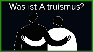 Altruismus ist das prinzip und moralische praxis der sorge um das glück anderer menschen oder andere tiere, was zu einer lebensqualität sowohl materials. Gibt Es Wahren Altruismus Youtube