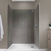 Dreamline Slimline 60 X 36 Single Threshold Shower Base Wayfair Shower Wall Basement Bathroom Remodeling Shower Surround