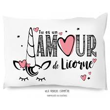 Coussin Tu Es Un Amour De Licorne Animaux Fait A La Main Au Quebec Famille Lideecadeauweb Ca La Fabrique Champetre Humour Educa St Valentin Cricut Notes
