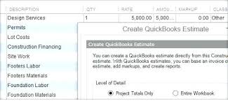 Quickbooks For Construction Csi Construction Cost Codes