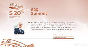 Enhance your presence in chambers global today. S20 Saudi Arabia On Twitter Professor Tony Chan President Of Kaust News Spoke About The Role Of Scientists And Policymakers In Translating The Recommendations Into Implementable Actions Https T Co Shs01kfeoa